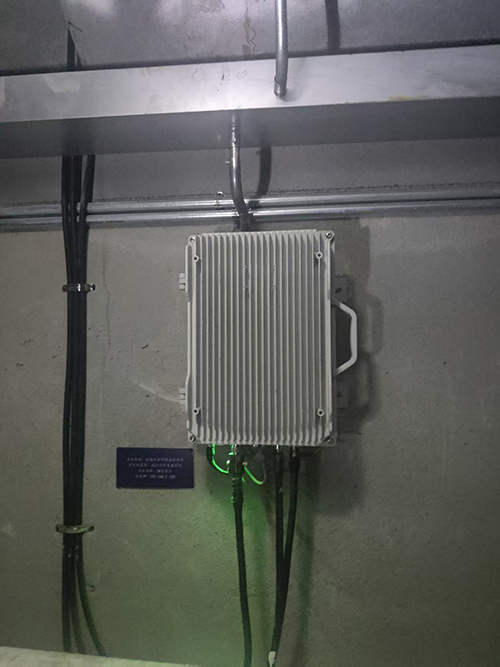  霍山电力管廊覆盖漏缆方式案例